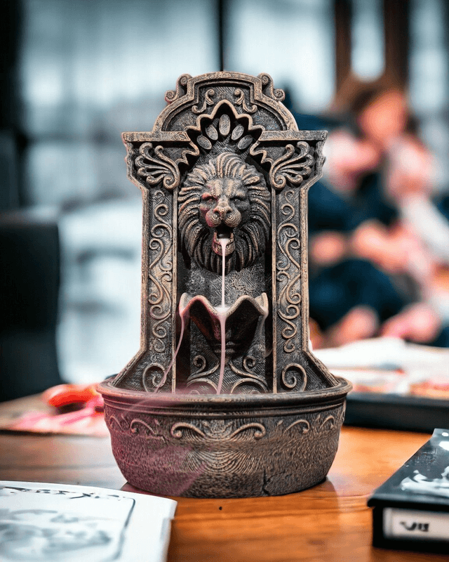Fontaine du Lion 🦁 (Brûleur à refoulement)