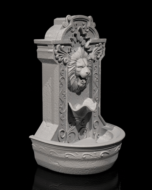 Fontaine du Lion 🦁 (Brûleur à refoulement)
