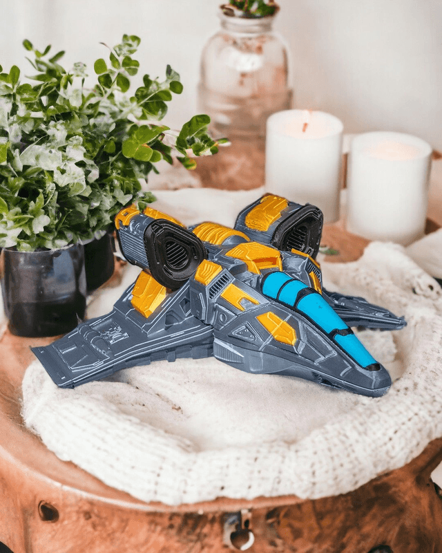Titulaire d&#039;encens Fallen Spaceship
